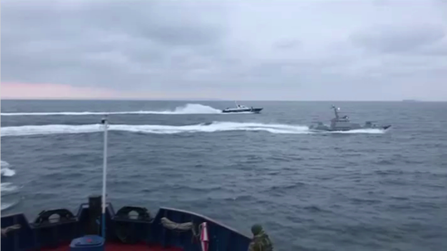 Các tàu chiến Ukraine