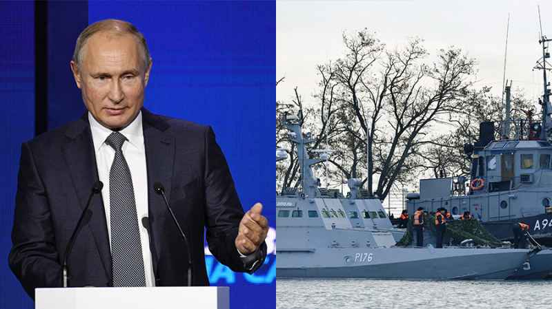 Putin phát biểu về sự cố eo biển Kerch
