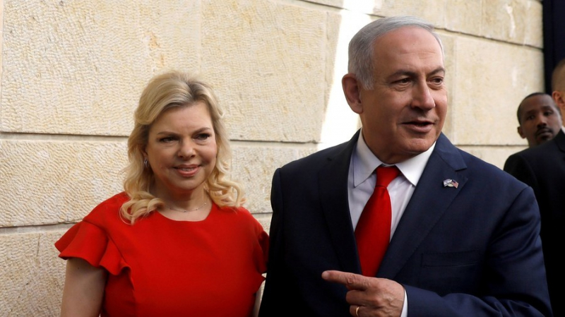 Thủ tướng Israel và vợ ông, Sara Netanyahu