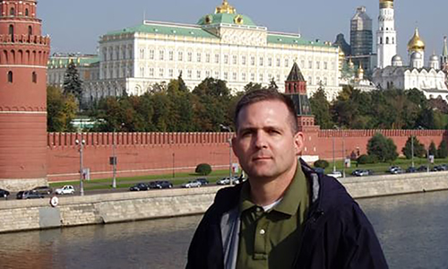 Paul Whelan tại Moscow năm 2007
