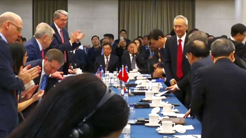 đàm phán thương mại Mỹ Trung tại Bắc Kinh