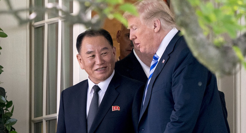 Ông Kim-Yong-Chol gặp Tổng thống Mỹ tại Nhà Trắng