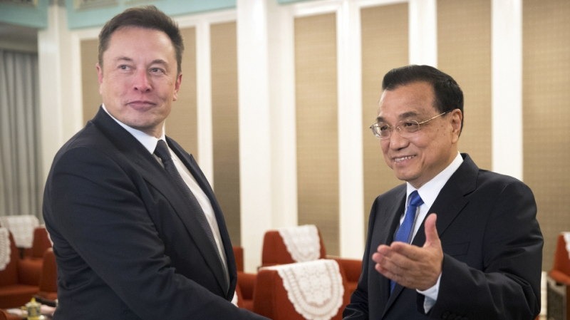 Thủ tướng Lý Khắc Cường tiếp Elon Musk