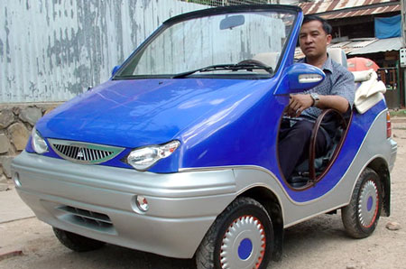 Nhà sáng chế Nhean Phaloek và chiếc xe Angkor đầu tiên của ông