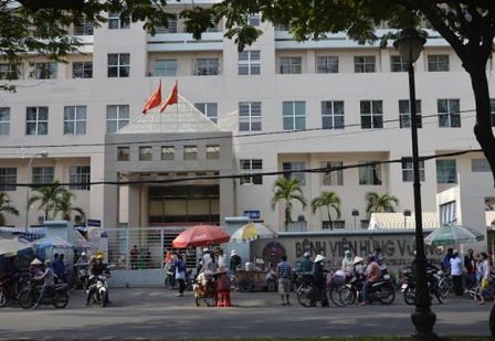 Bệnh viện Hùng Vương - nơi xảy ra vụ bắt cóc
