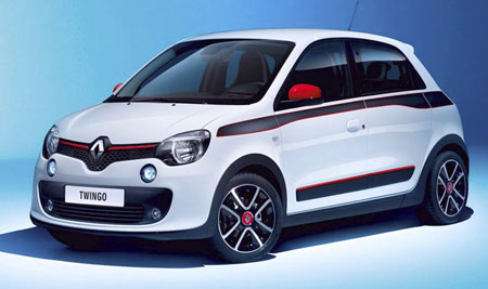 Twingo - một mẫu xe nhỏ của Renault.