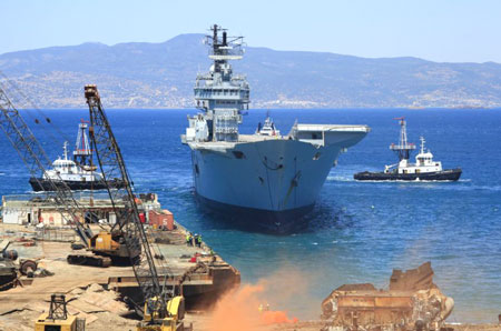 Ngành công nghiệp tái chế tàu cũ mang về cho nền kinh tế Thổ Nhĩ Kỳ khoảng 10 tỷ USD