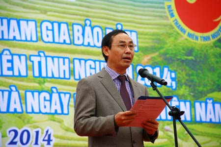 Thứ trưởng Bộ GTVT Lê Đình Thọ đến dự và phát biểu ý kiến.