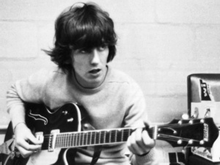 Thành viên George Harrison của ban nhạc huyền thoại The Beatles 