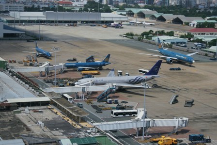 Sân bay Tân Sơn Nhất sẽ có thêm khoảng 10 điểm để đỗ máy bay