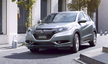 Honda Vezel crossover.