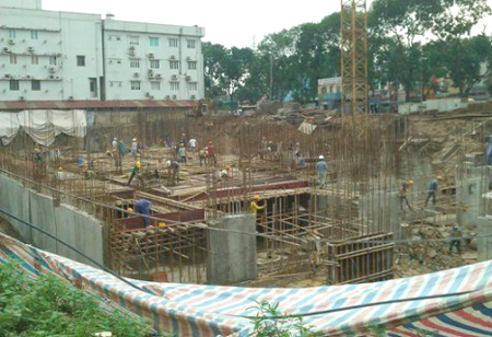 Thi công xây dựng dự án nhà ở xã hội 30 Phạm Văn Đồng, Hà Nội