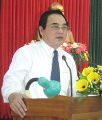 Chủ tịch UBND TP Đà Nẵng, ông Văn Hữu Chiến