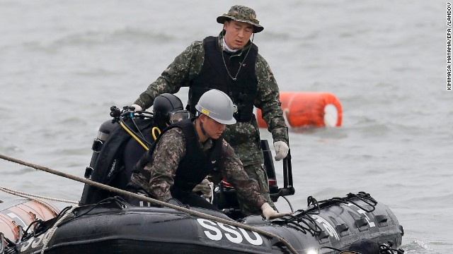 Lực lượng cứu hộ của hải quân Hàn Quốc