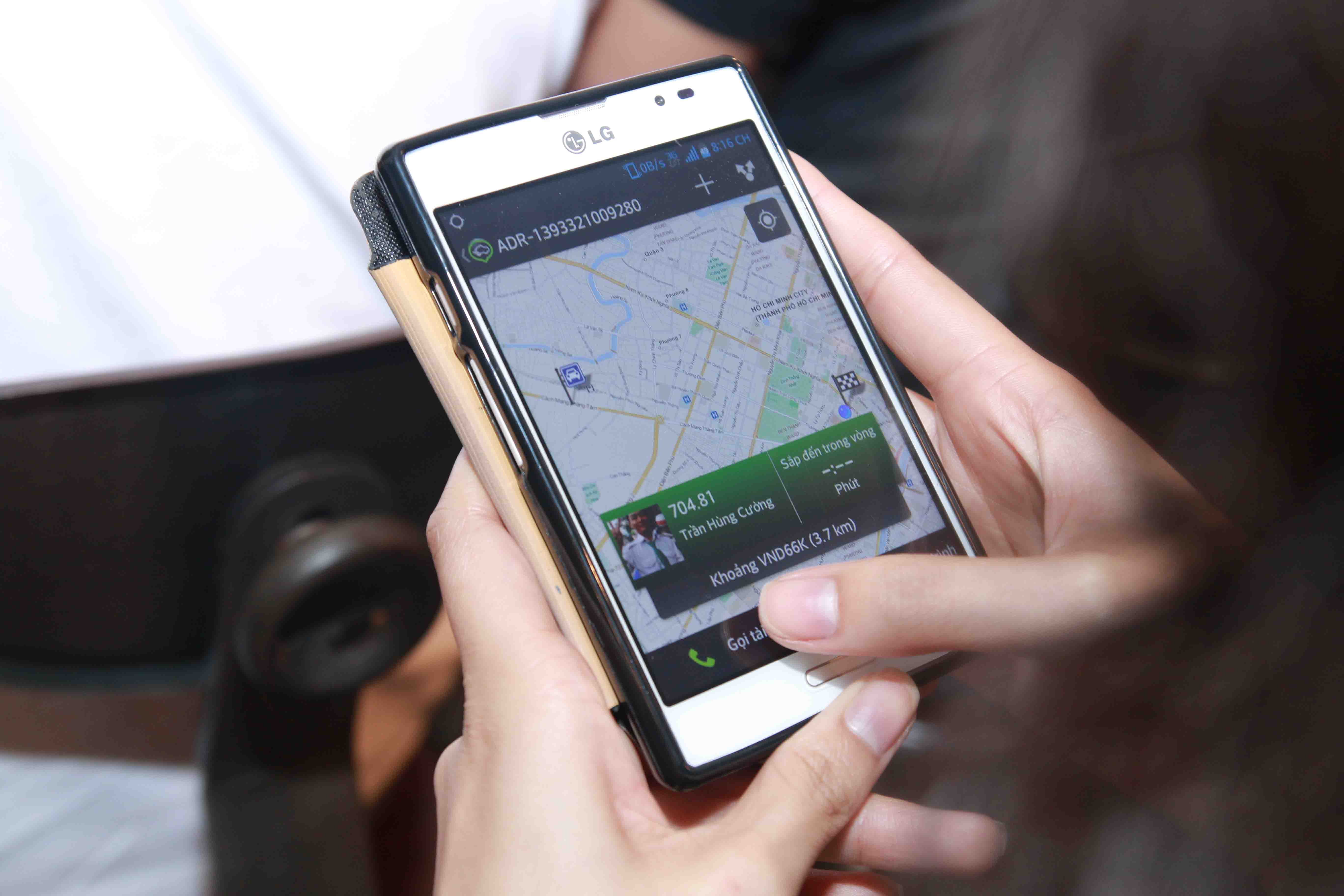 Điểm nổi bật của ứng dụng GrabTaxi là hành khách sẽ nhận được xác nhận đặt xe trong vòng 1 phút
