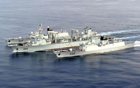 Trung Quốc đang tăng cường hiện đại hóa hải quân và liên tục có những hành động gây hấn trên biển Đông