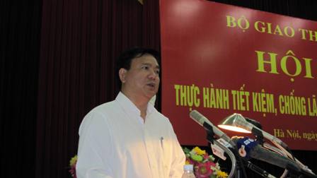Bộ trưởng Đinh La Thăng chỉ đạo: Không có vùng trống cho tham nhũng, lãng phí