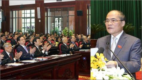 Chủ tịch QH Nguyễn Sinh Hùng phát biểu khai mạc kỳ họp thứ 7, QH khóa XIII