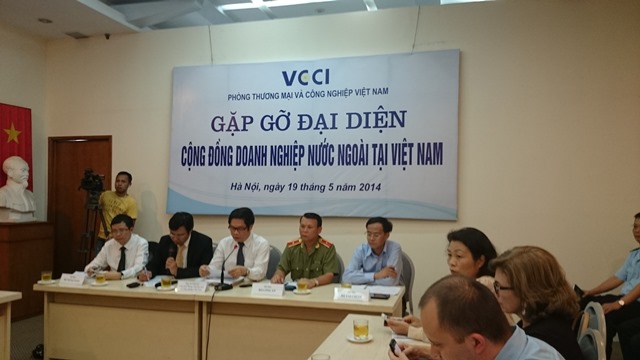 Rất nhiều bộ, ngành chức năng Việt Nam đã lắng nghe ý kiến doanh nghiệp nước ngoài chiều 19/5