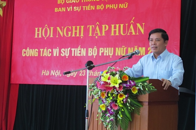Thứ trưởng Nguyễn Văn Thể - Trưởng ban Vì sự tiến bộ phụ nữ 