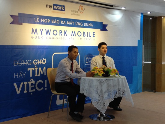 Ứng dụng tìm việc MyWork Mobile chính thức ra mắt ngày 26/5