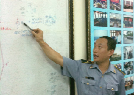 Theo lãnh đạo Cục Kiểm ngư, giàn khoan Haiyang Shiyou 981 đã dịch chuyển vị trí nhưng vẫn nằm hoàn toàn trong vùng biển đặc quyền kinh tế của Việt Nam 