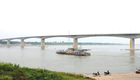 Vĩnh Thịnh sẽ là cầu chính trên tuyến đường vành đai 5