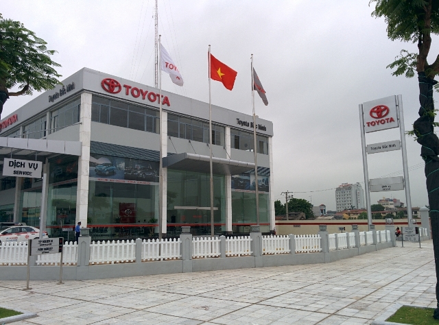 Toyota Bắc Ninh hoạt động trong giai đoạn đầu theo mô hình 2S 