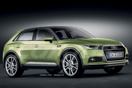 Audi sẽ đưa Q1 lên dây chuyền sản xuất vào năm 2016 - Ảnh: Audi