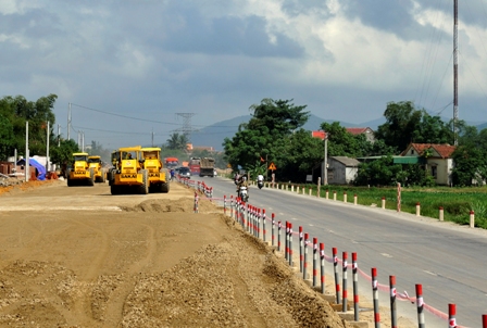 Nam Bến Thủy - tuyến tránh Hà Tĩnh (dự án do BIDV tài trợ vốn) là công trình đầu tiên trên tuyến QL1 đoạn Thanh Hóa - Cần Thơ đã hoàn thành, đưa vào khai thác