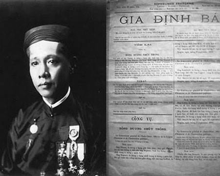 Ngày 15/4/1865, Gia Định Báo ra đời tại Sài Gòn