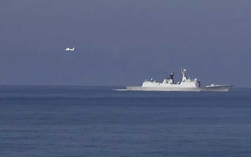 Cả tàu quân sự và máy bay Trung Quốc đều hiện diện trong khu vực giàn khoan Hải Dương 981