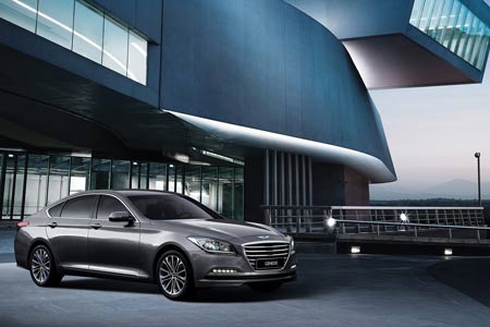 Trang bị mới trên Hyundai Genesis đang gây ra nhiều tranh cãi - Ảnh: Hyundai