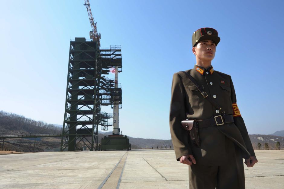 Tên lửa Unha-3 của Triều Tiên