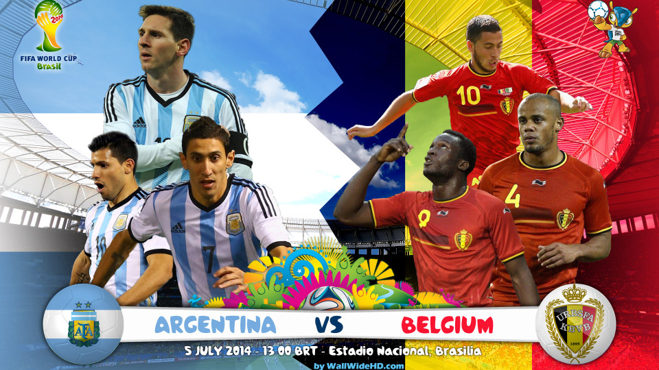 Argentine vs Bỉ