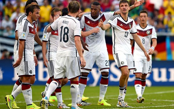 ĐT Đức - một trong 4 cái tên góp mặt ở bán kết World Cup 2014