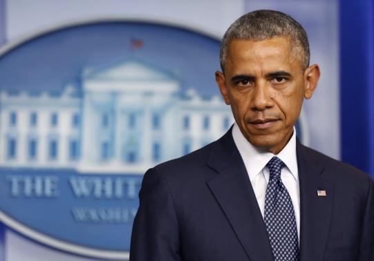 Tổng thống Mỹ Barack Obama phát biểu tại Nhà Trắng