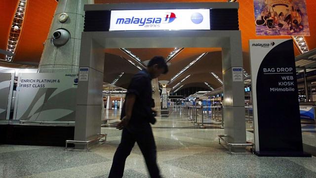 Khu vực check in của Malaysia Airlines tại Sân bay quốc tế Kuala Lumpur