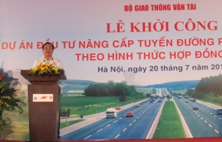 Phó Thủ tướng đánh giá cao việc Bộ GTVT huy động hiệu quả các nguồn vốn ngoài ngân sách đầu tư các dự án hạ tầng giao thông
