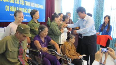 13.000 cựu TNXP Nam Định nay đã già yếu cần tiếp tục được động viên, giúp đỡ