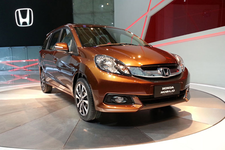 Honda Mobilio trong ngày ra mắt tại Ấn Độ