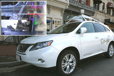 Xe tự động sử dụng công nghệ không người lái của Google