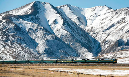 Đường sắt mở rộng từ tuyến Thanh Hải - Tây Tạng sẽ được khánh thành vào cuối tháng 8