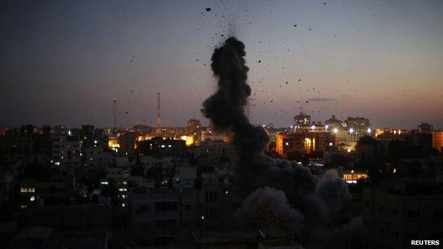 Trước giờ ngừng bắn, Israel và Palestine tiếp tục không kích và nã tên lửa sang nhau