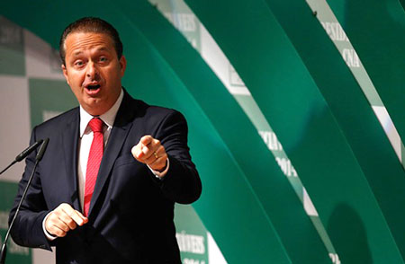Ứng viên Tổng thống của Đảng Xã hội chủ nghĩa Eduardo Campos (Nguồn: AFP)