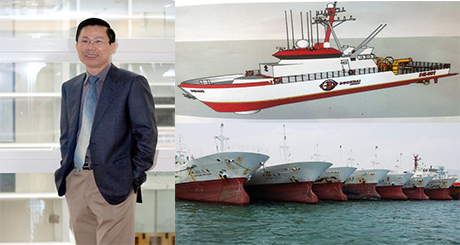 Ông Phạm Ngọc Lâm, Chủ tịch HĐQT Công ty CP Đức Khải lên kế hoạch vay ưu đãi nghìn tỷ mua gần 100 tàu cũ 