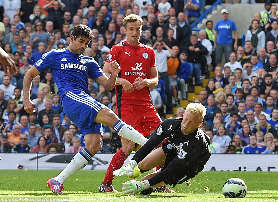 Costa ghi bàn mở tỉ số cho Chelsea
