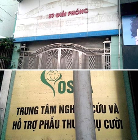 Trung tâm Nghiên cứu và Hỗ trợ phẫu thuật Nụ Cười - Osca Hà Nội khóa kín cửa sau khi gây chết người tại Khánh Hòa 