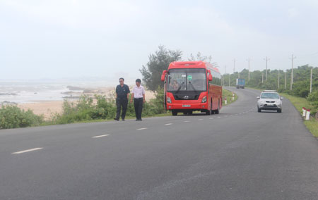 Tuyến đường ven biển qua huyện Xuyên Mộc, tỉnh Bà Rịa - Vũng Tàu, kết nối tỉnh Bình Thuận