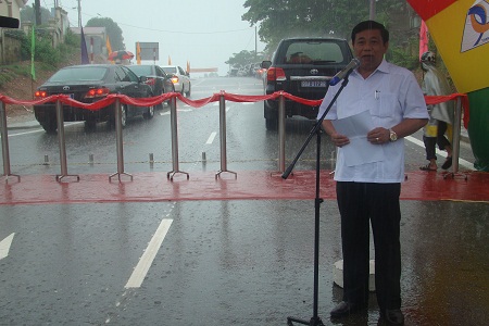 Chủ tịch UBND tỉnh Nghệ An Nguyễn Xuân Đường đánh giá cao tầm quan trọng của dự án